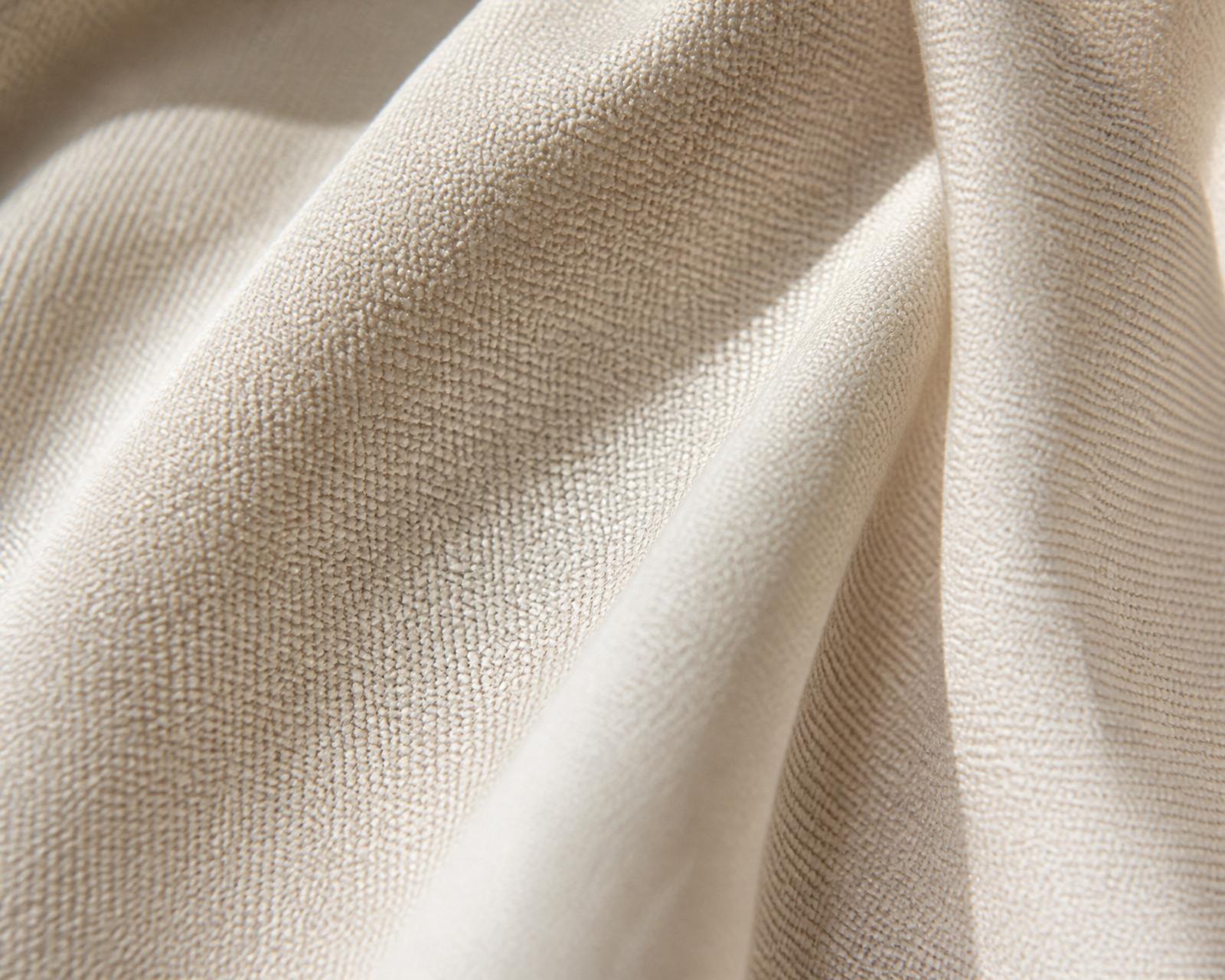 Nile Ivory — Cotton weave macro