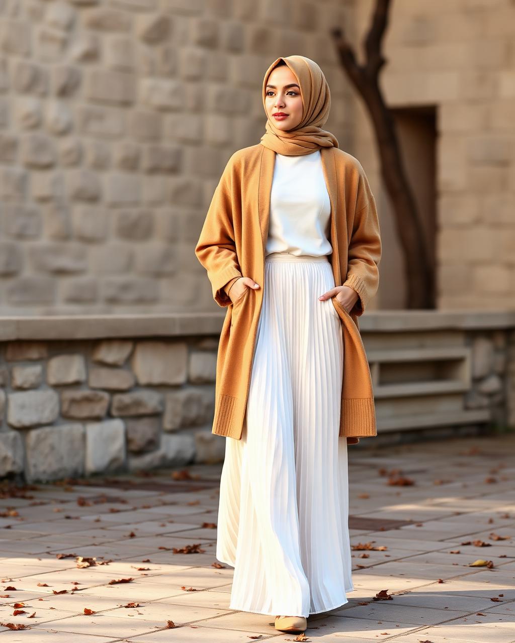 Camel & Ivory Layered